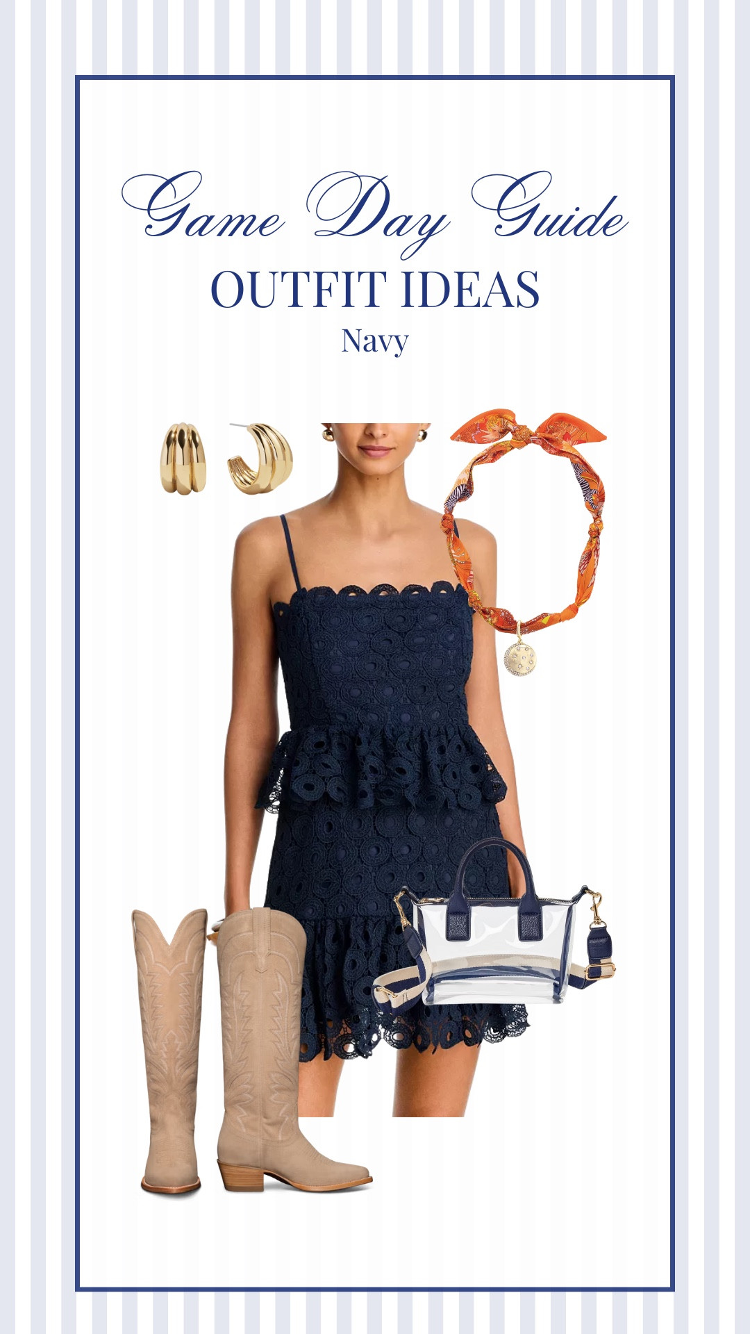 Navy Football Game Day outfit ideas!

Game day outfit // football game outfits