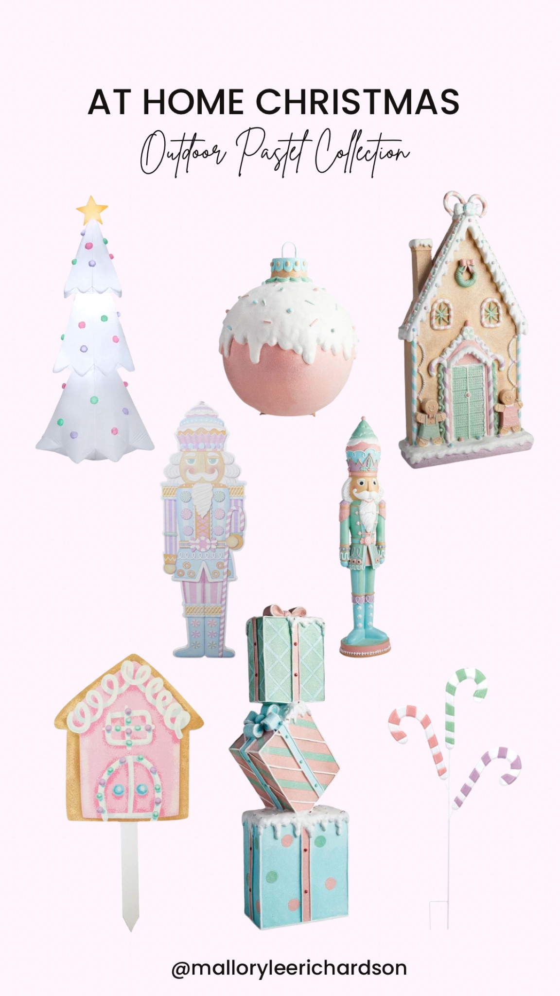 At Home Outdoor Christmas Pastel Collection! 

decor, Christmas decor, home decor, seasonal, outdoor decor, pastel Christmas 

#LTKHome #LTKSeasonal