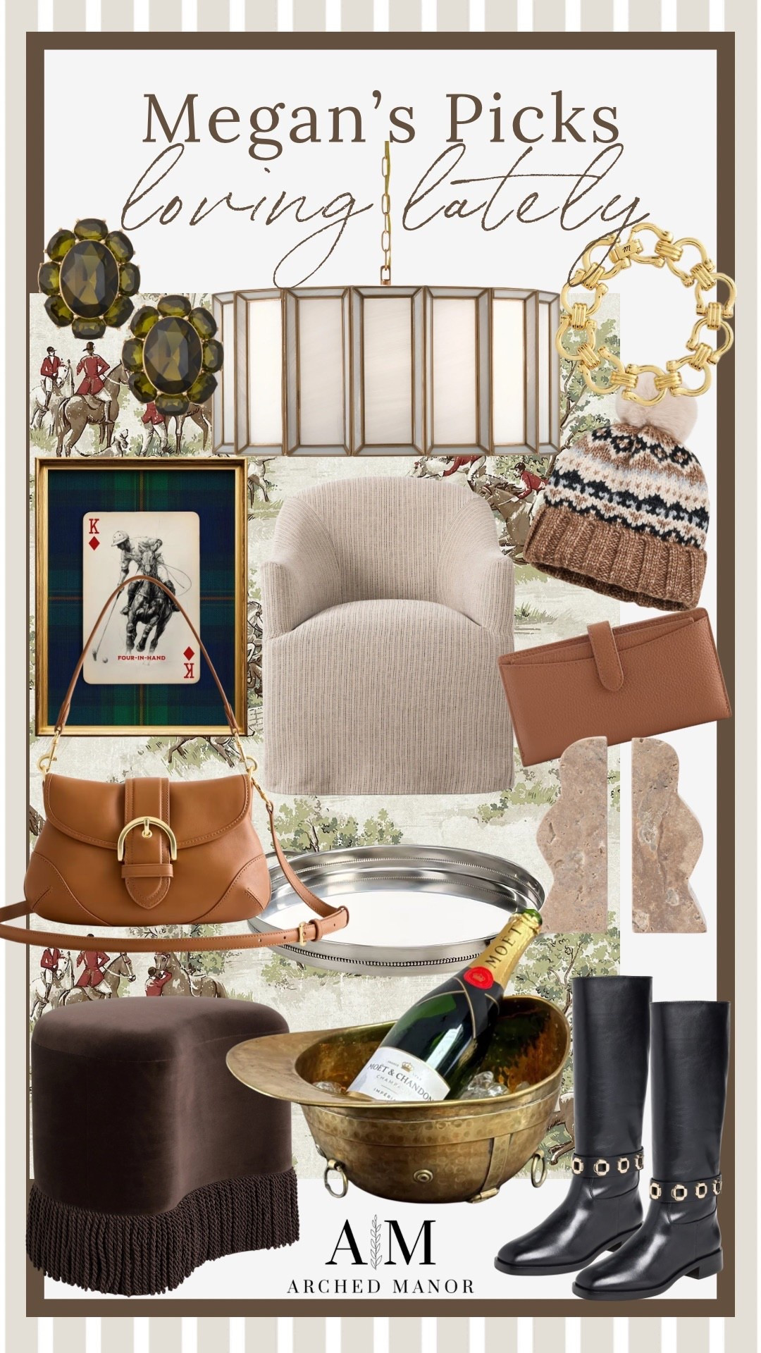 My picks from the week! How pretty is this leather bag?! I love all the equestrian inspired decor, too. Happy Friday! 

#LTKHome #LTKGiftGuide #LTKHoliday