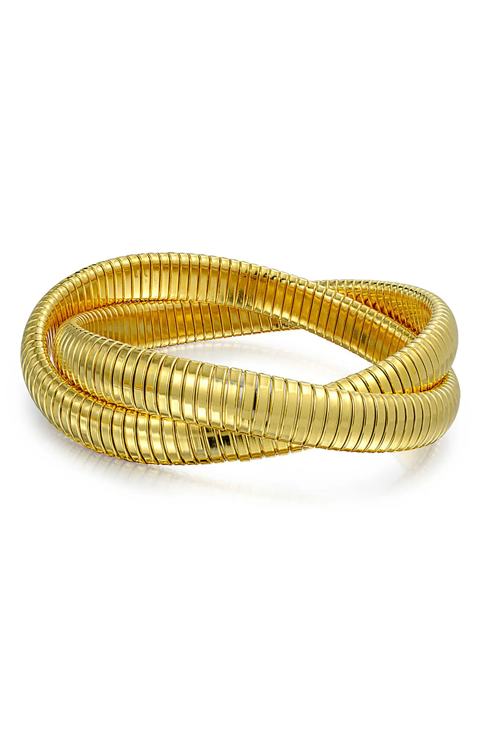 BLING JEWELRY Omega Cobra Stretch Bangle | Nordstromrack | Nordstrom Rack