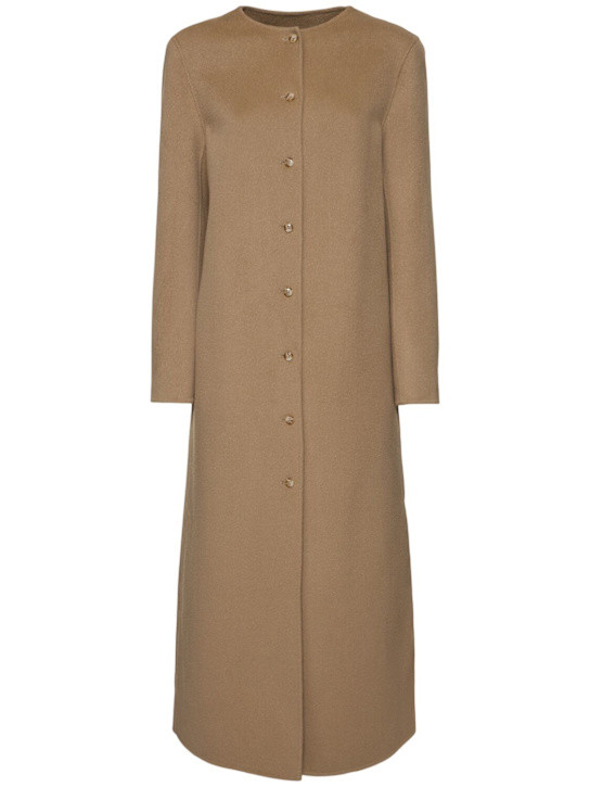 Martil round neck long coat | Luisaviaroma