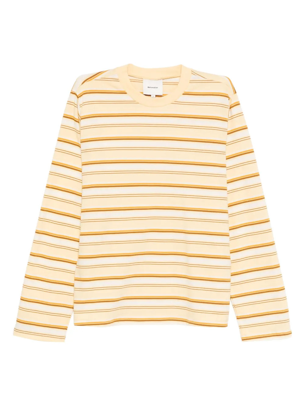 Reformation Asher T-shirt | Yellow | FARFETCH | Farfetch Global