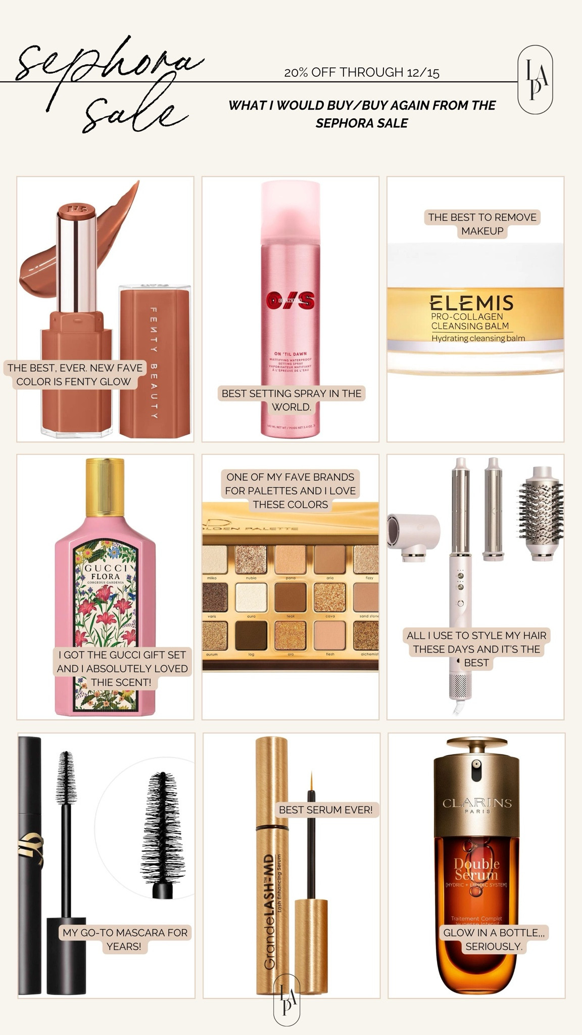 20% off Sephora sale favorites! Use code HAVEITALL

#LTKFindsUnder100 #LTKSaleAlert