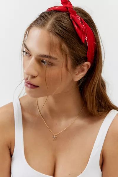 Cherry Print Bandana | Urban Outfitters (US and RoW)