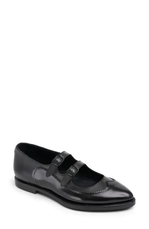 THE OFFICE OF US Miss Margo Mary Jane Flat in Black at Nordstrom, Size 9.5Us | Nordstrom