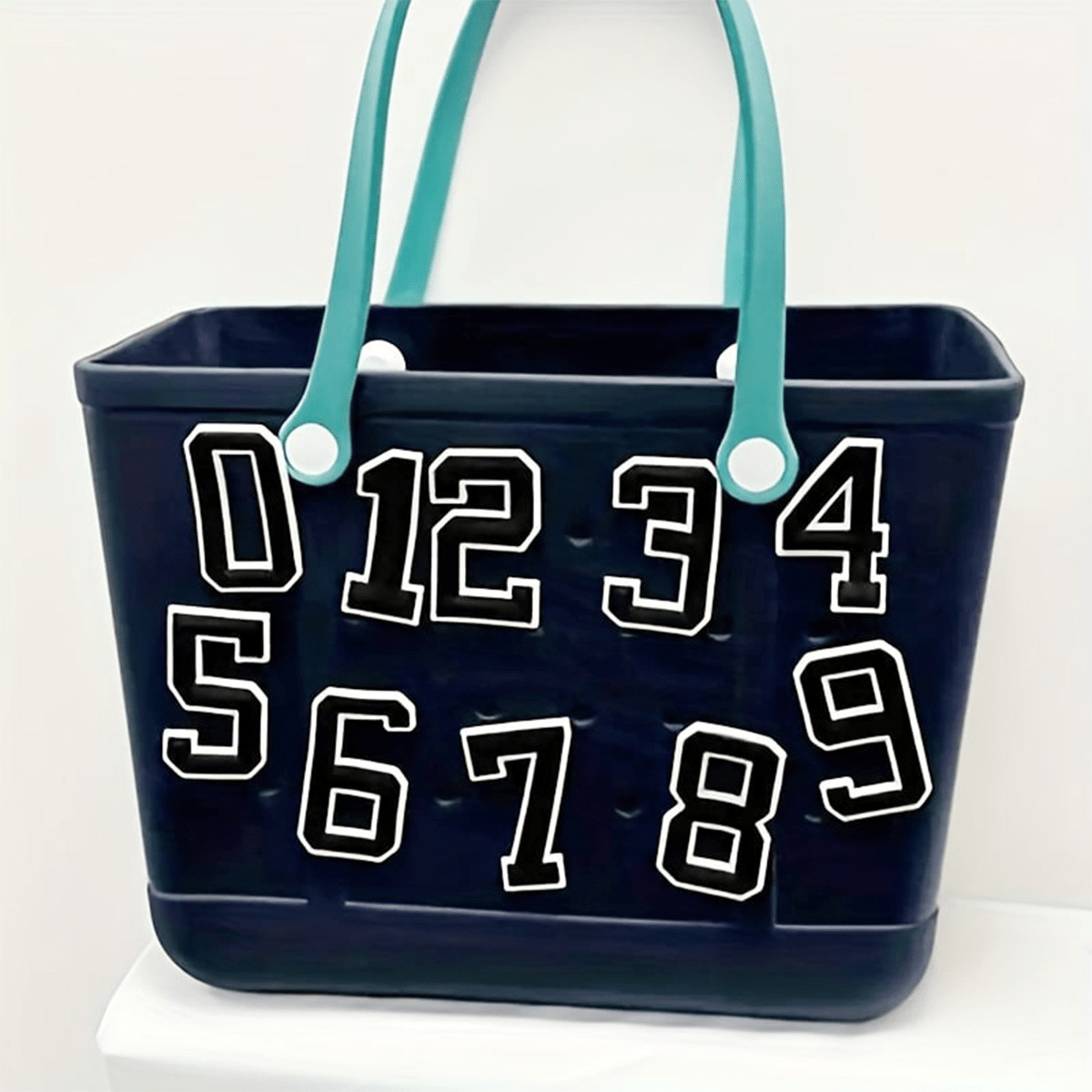 1pc Number Pattern Charms Decorative Charms For Bag Bag Accessories Beach Bag Accesoories 3D Lett... | SHEIN