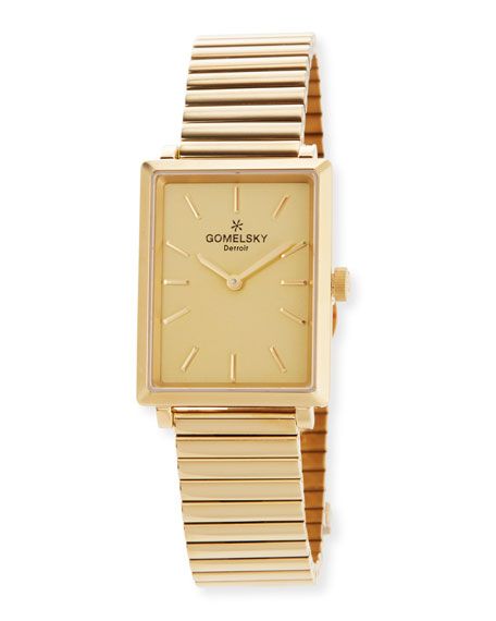 The Shirley 32mm Golden Bracelet Watch | Neiman Marcus
