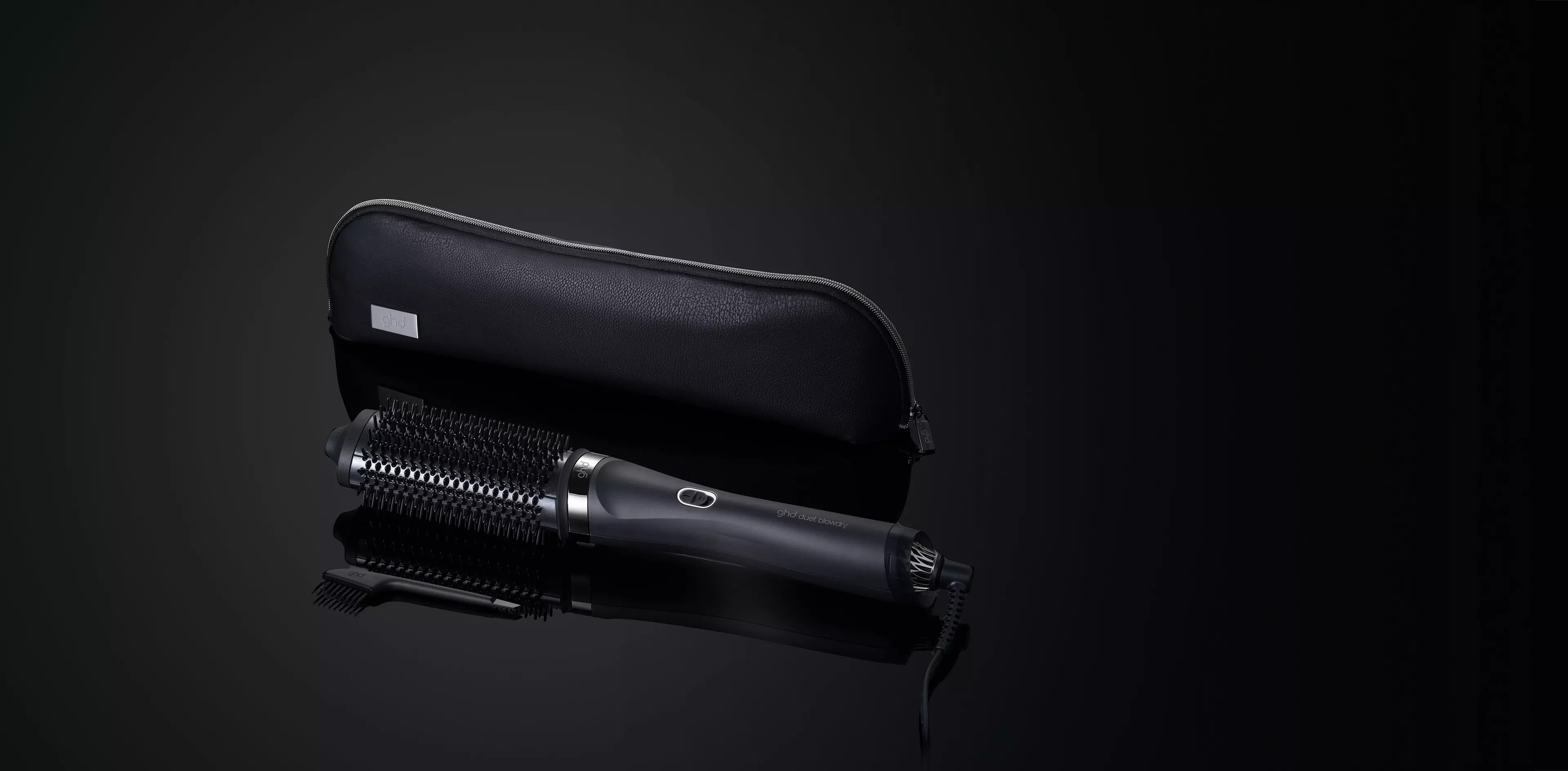 Black Hot Air Brush for Wet to Dry Styling | ghd Duet Blowdry | ghd (US)