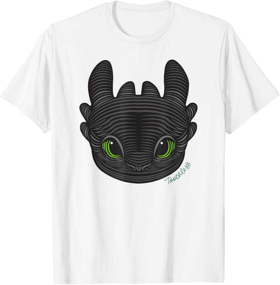 How to Train Your Dragon 3 Hidden World Toothless T-Shirt | Amazon (US)