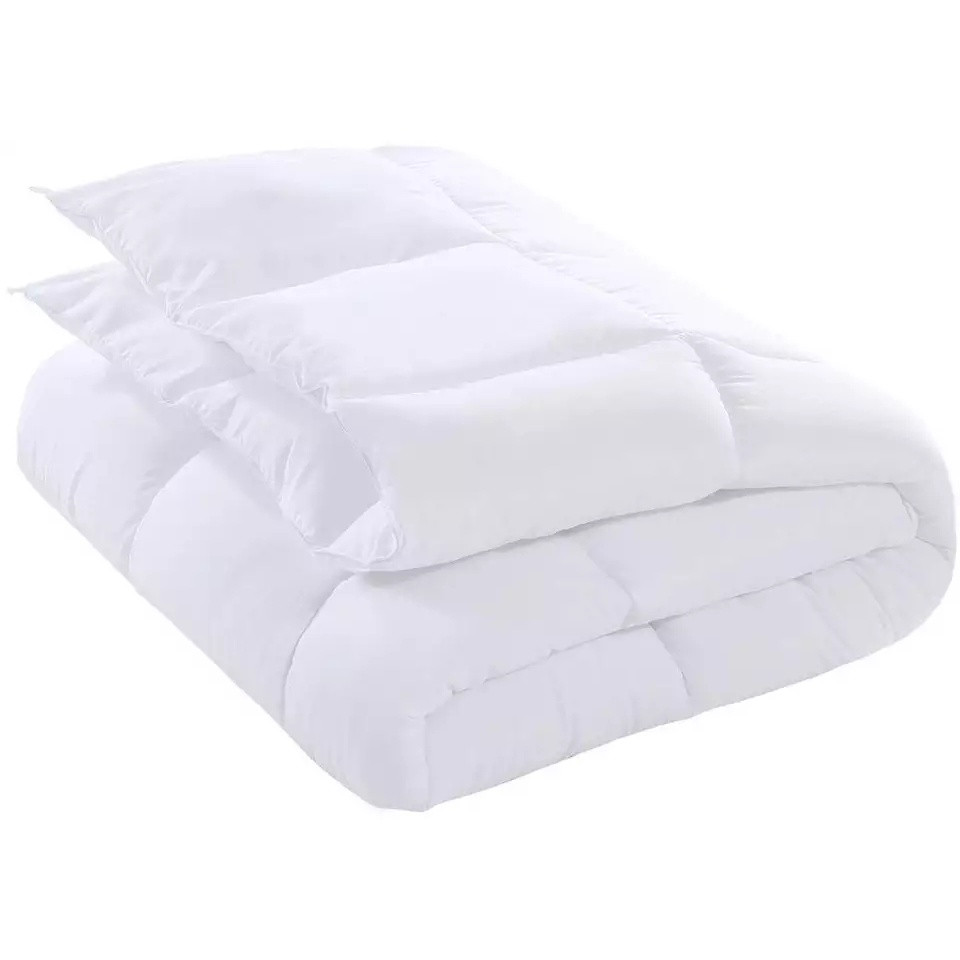 Edredom Casal Padrão, Queen, King e Solteiro Dupla Face Algodão + Porta Travesseiro Varias Core... | Shopee (BR)