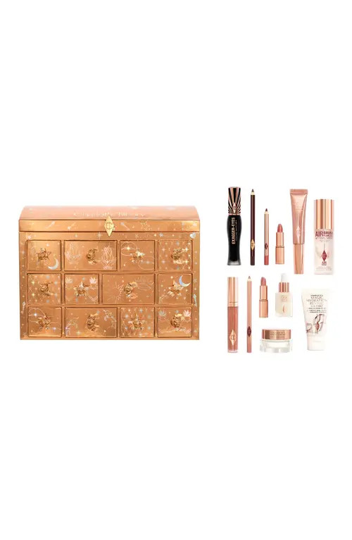 Charlotte Tilbury Holiday 12-Door Treasure Chest Set $314 Value at Nordstrom | Nordstrom