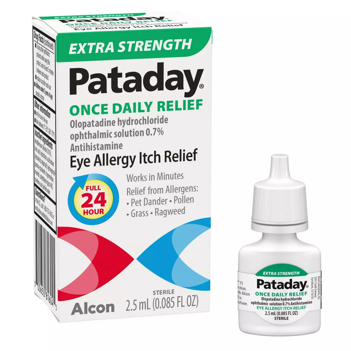 Pataday Once Daily Relief Extra Strength Allergy Eye Drops | Target