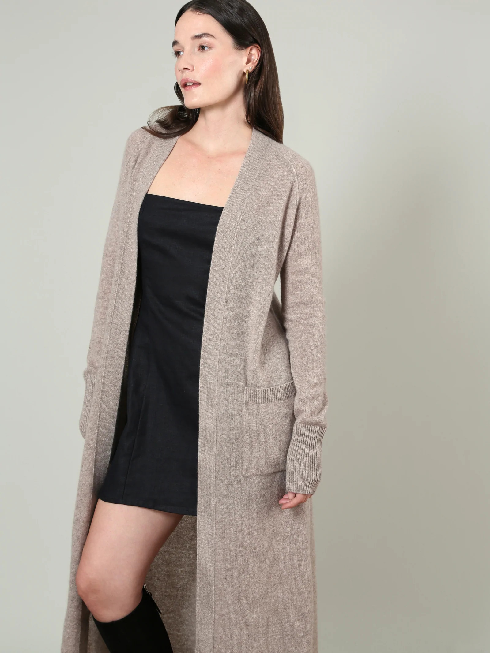 Celeste Long Cashmere Duster | Wyeth