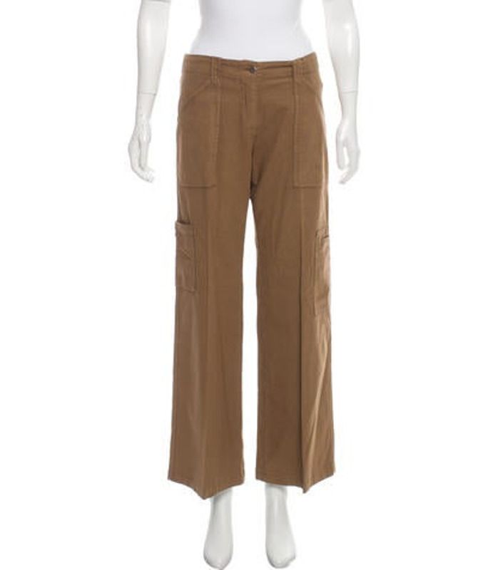 Piazza Sempione Mid-Rise Cargo Pants brown Piazza Sempione Mid-Rise Cargo Pants | The RealReal