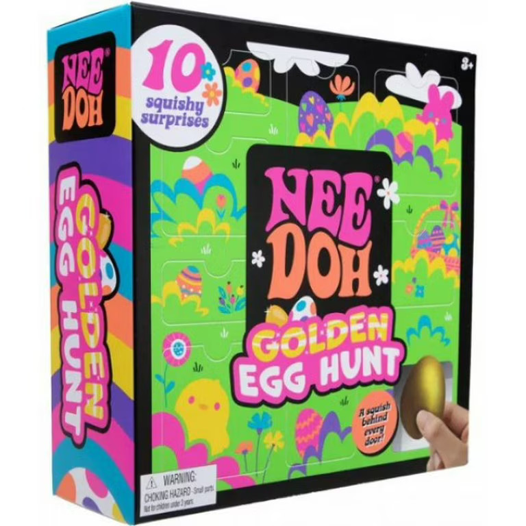 NeeDoh 2025 Easter Golden Egg Hunt Mystery 10-Pack (10 Squishy Surprises!) | Walmart (US)