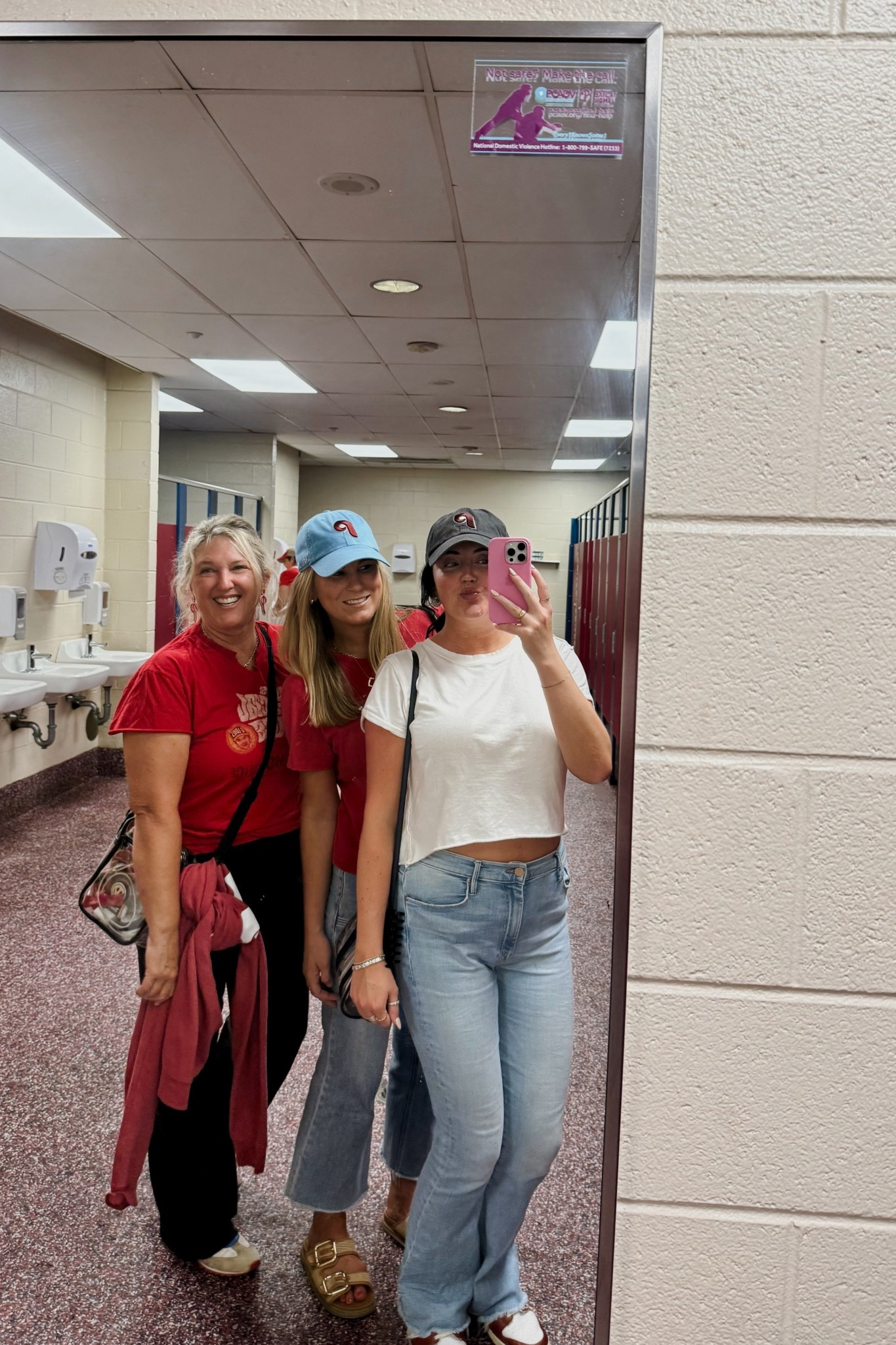 Happy Red October to all who celebrate ⚾️ wearing a large in white free people top

Casual game day outfits | Philadelphia Phillies | clear stadium bag | mini bag | red sneakers 

#LTKFindsUnder50 #LTKStyleTip #LTKItBag