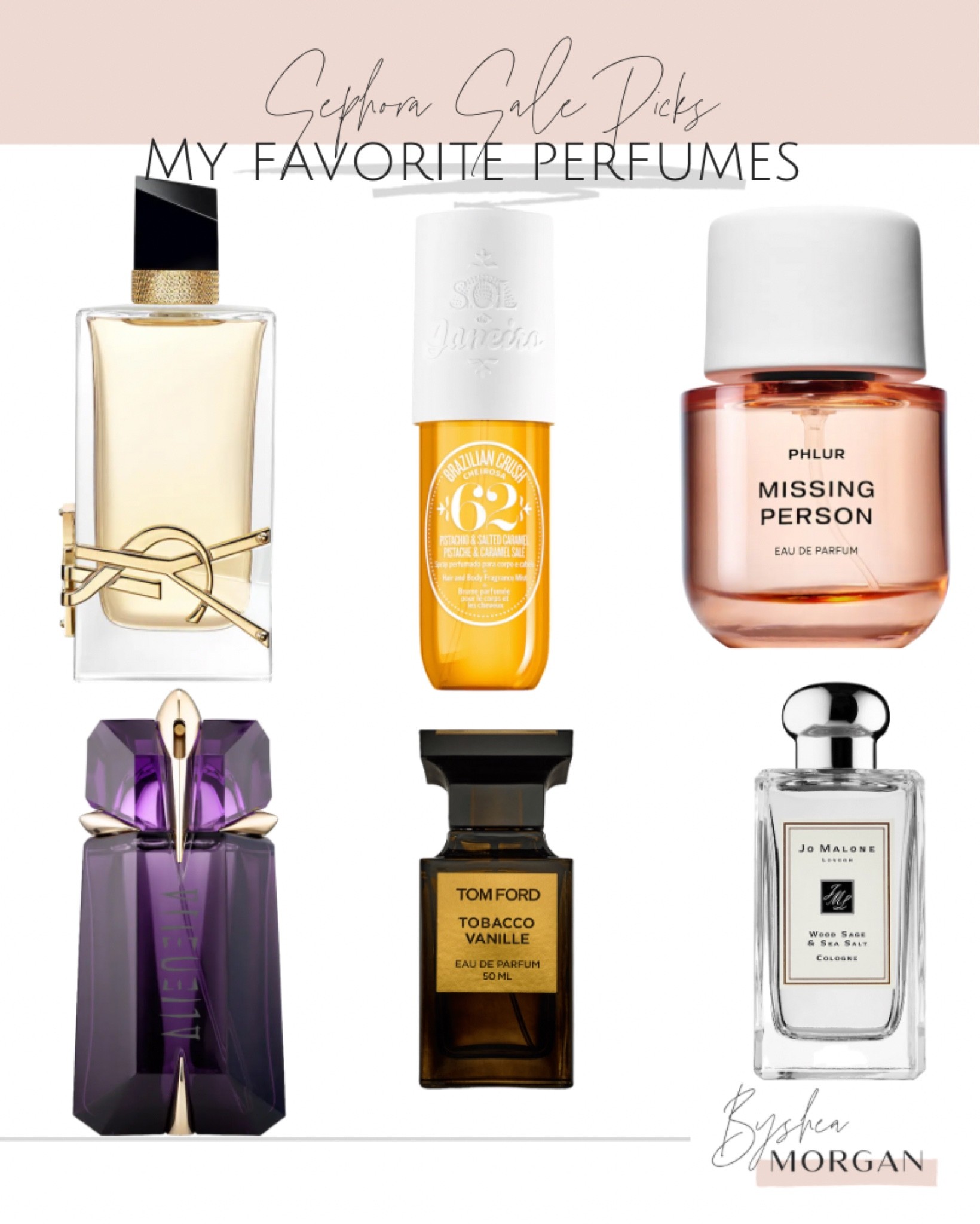 My favorite perfumes from the Sephora sale! 
