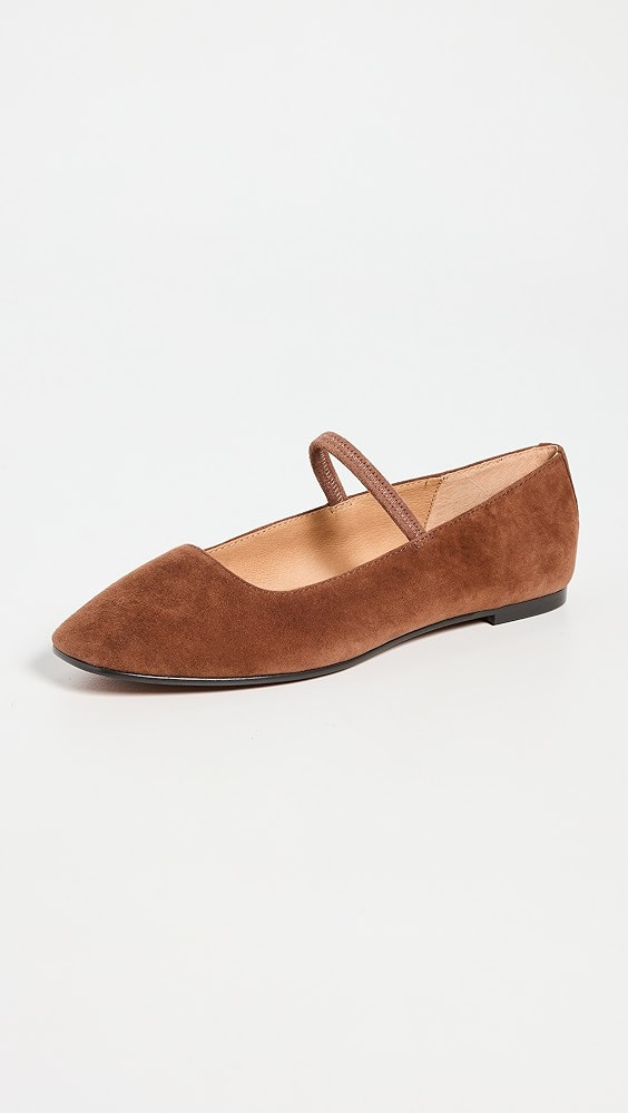 Madewell Greta Suede Ballet Flats | Shopbop | Shopbop