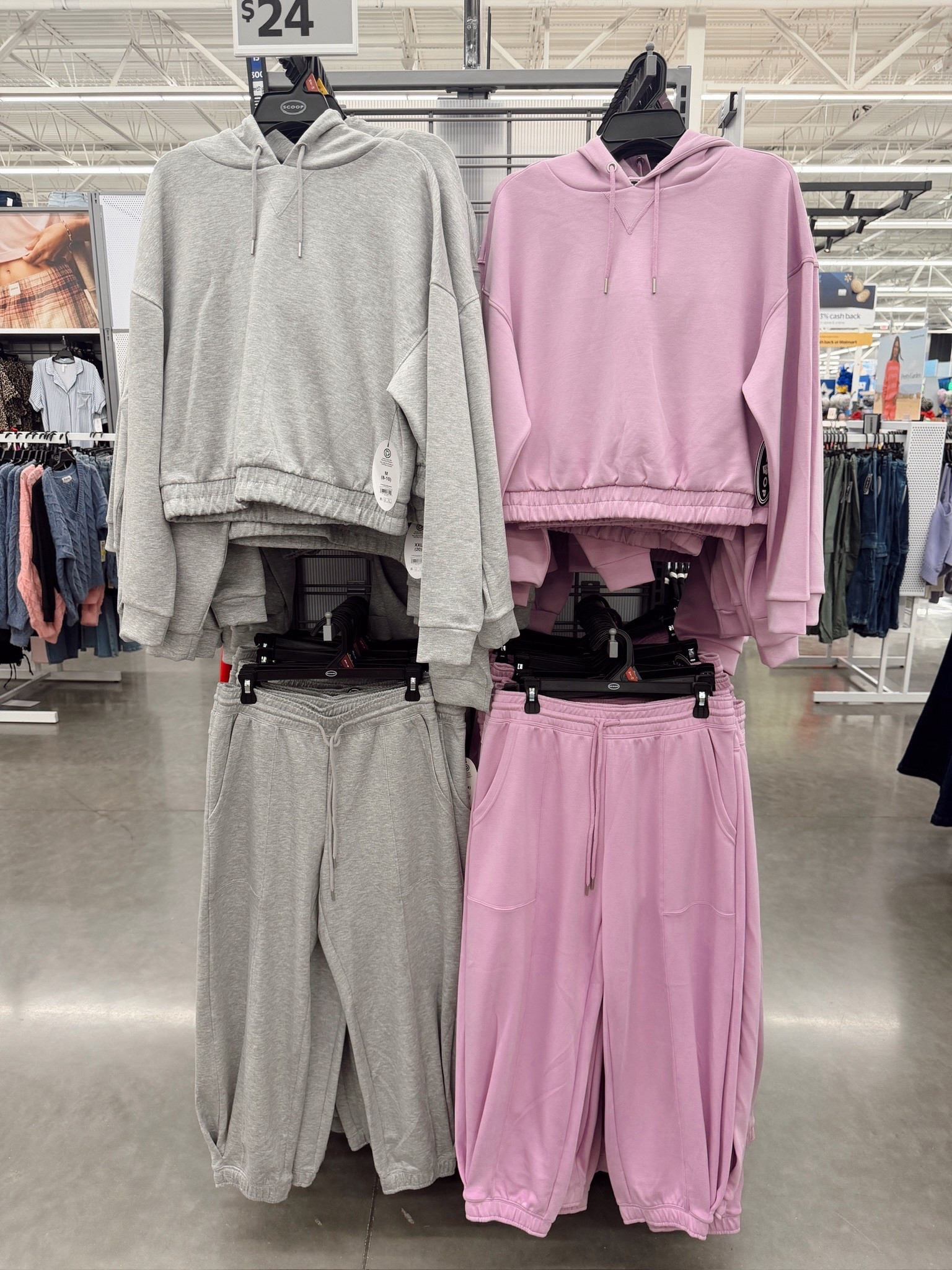 I am in shock! I love a good Walmart matching set and I have to say these are the cutest ones I have ever seen😍🙌🏼✨🤍￼

I got my true to size (small) but you can size up if you want it oversized￼

#LTKootd #LTKdayinmylife #LTKgrwm