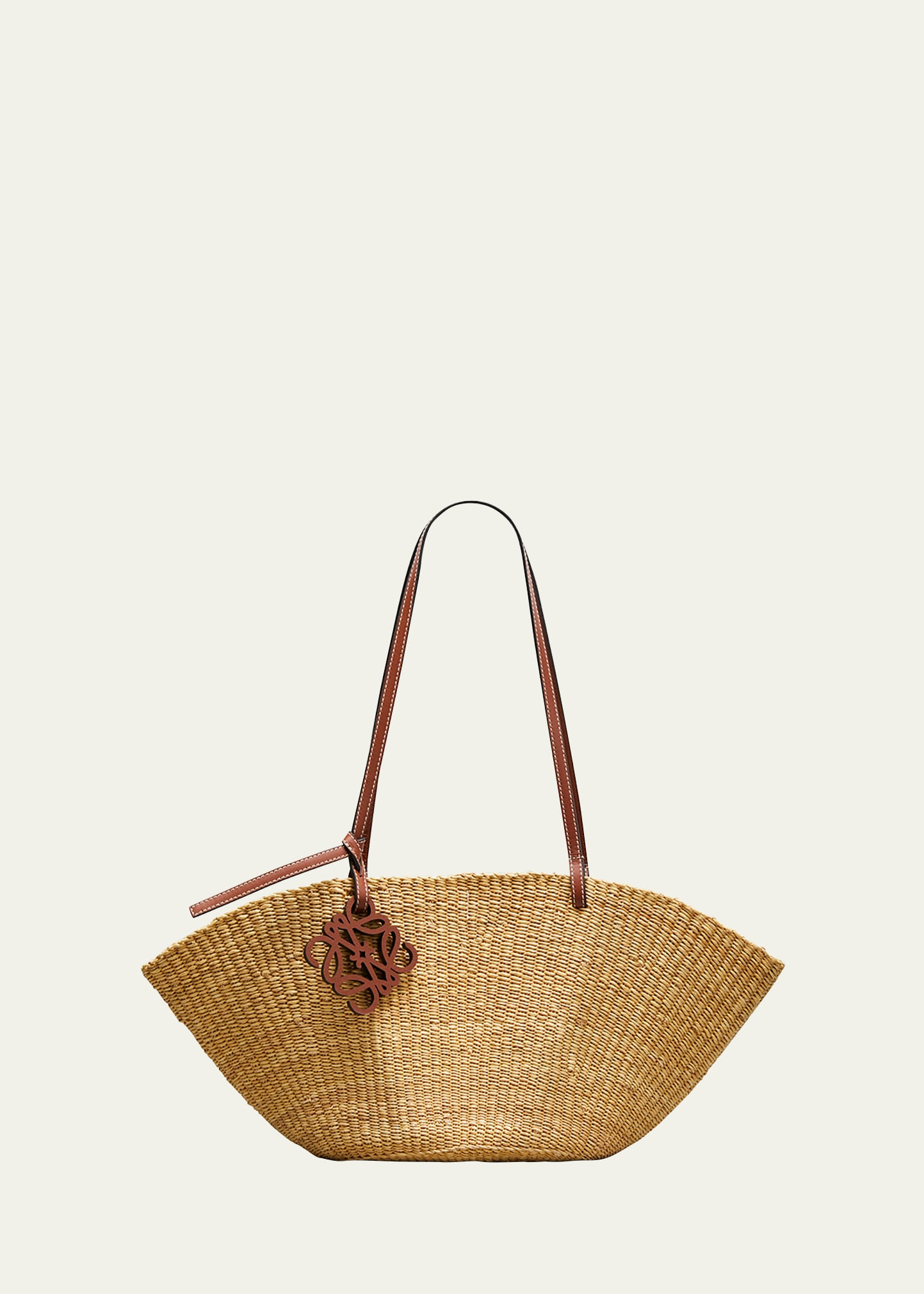 Shell Straw Basket Small Tote Bag | Bergdorf Goodman