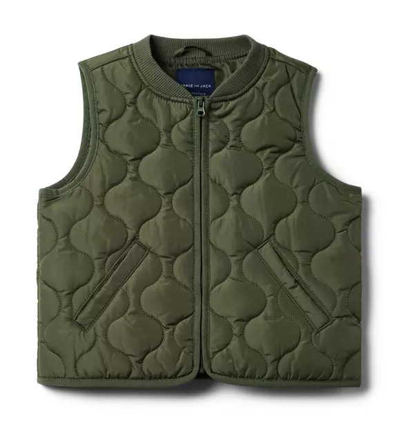 The Quilted Bomber Vest | Janie and Jack