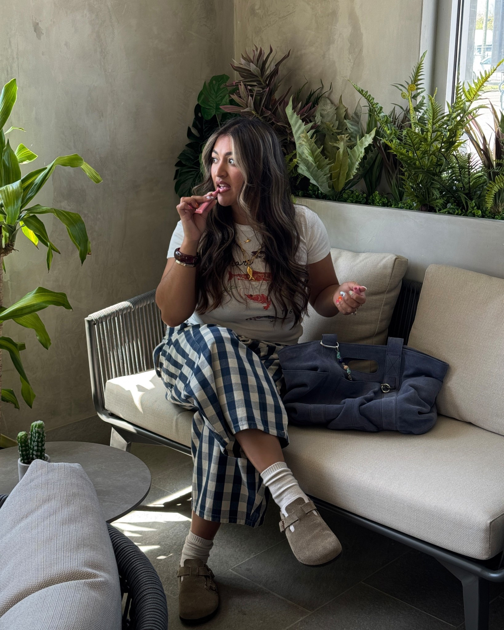 on wednesdays we wear socks with sandals 🐟🍋🦐