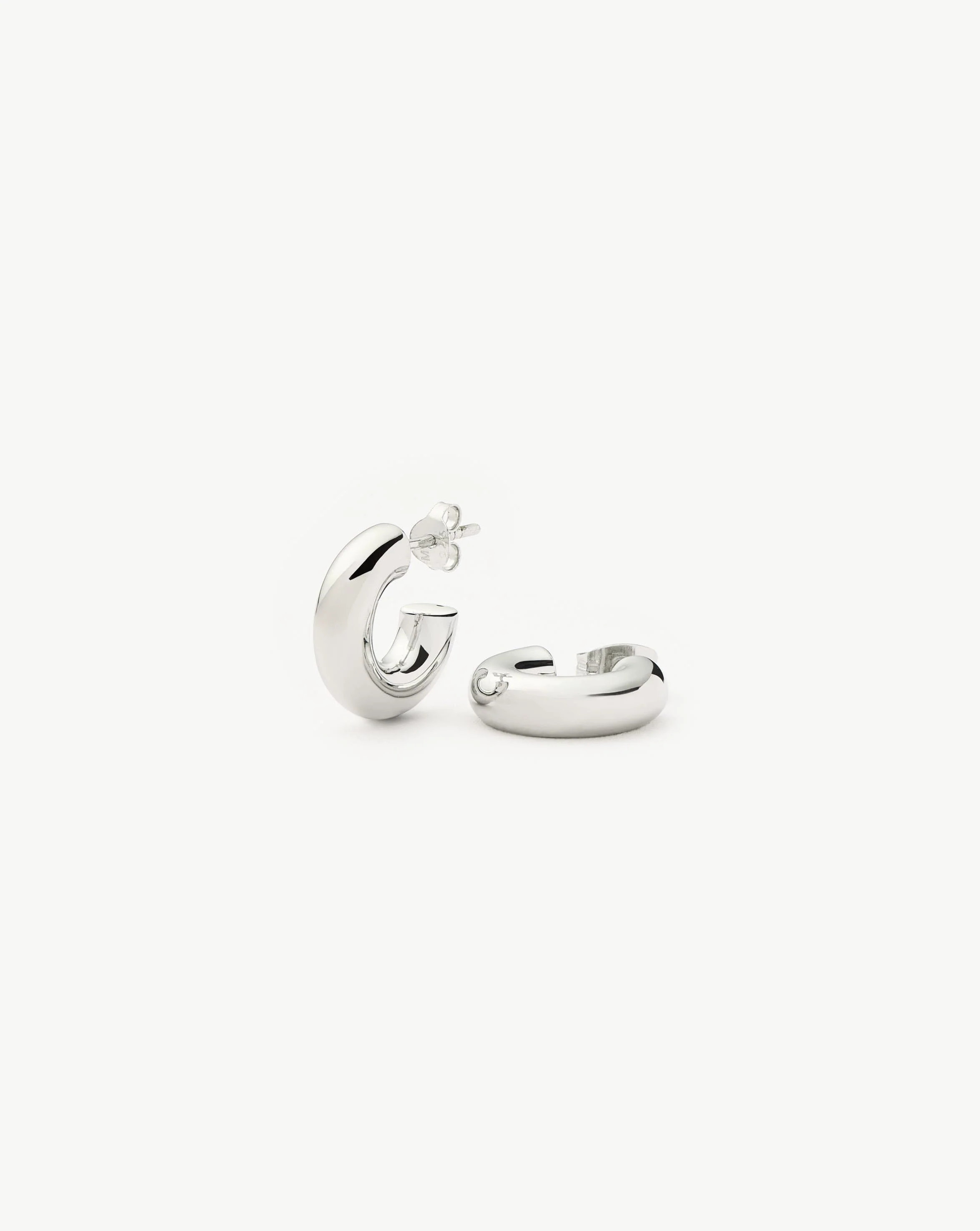 Chubby Mini Hoop Earrings | Sterling Silver Earrings | Missoma UK