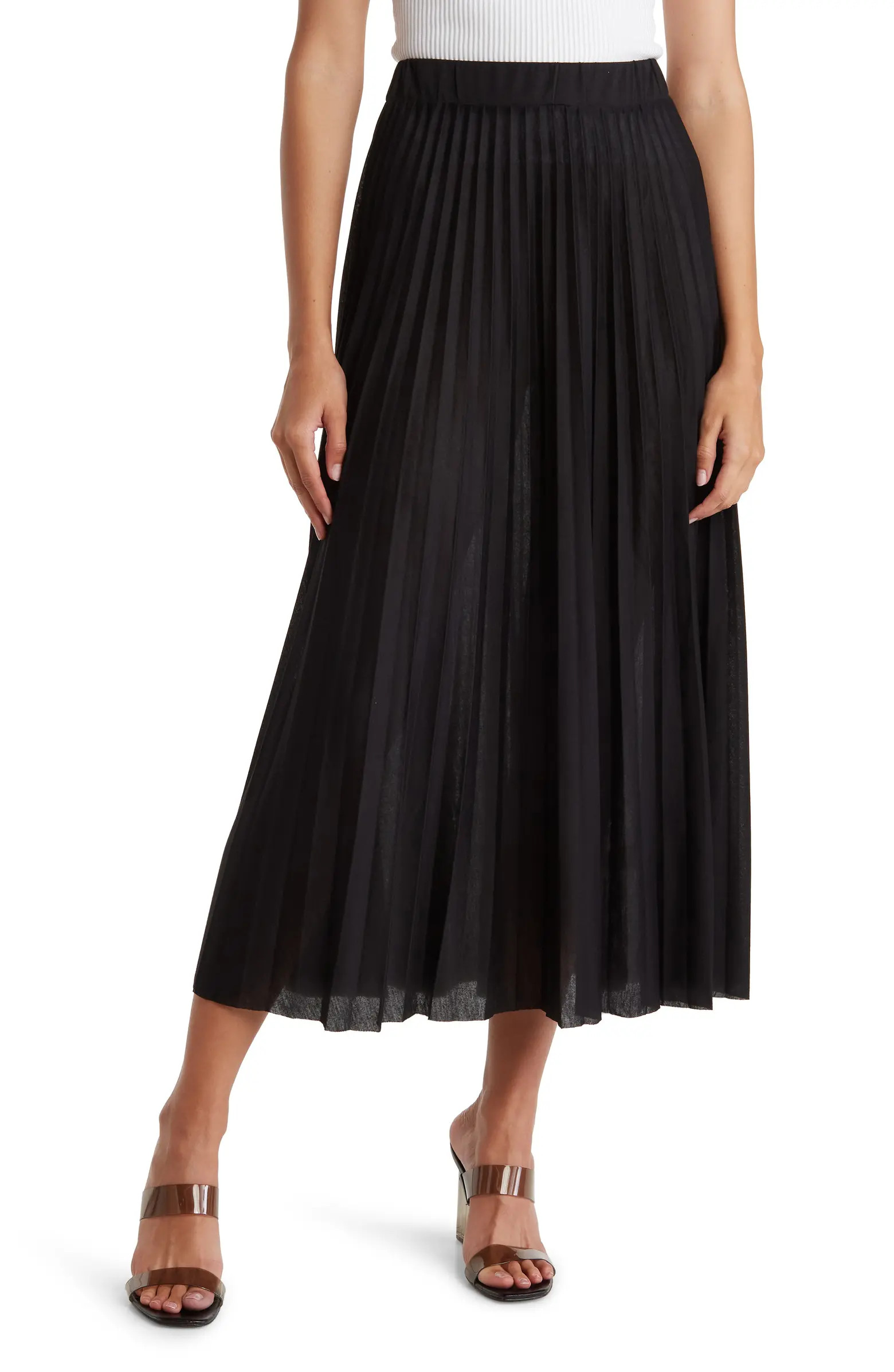 Pull-On Pleated Skirt | Nordstrom Rack