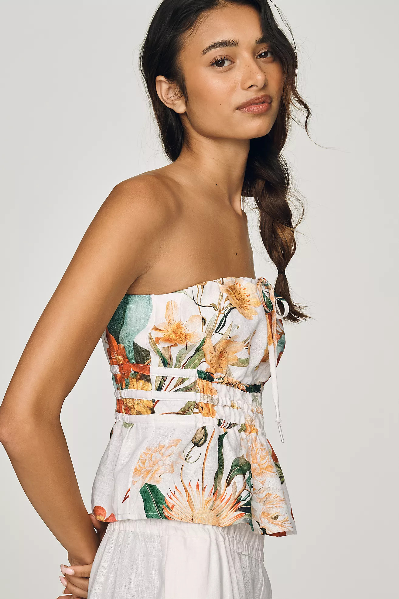 Somerset Strapless Blouse | Anthropologie (US)