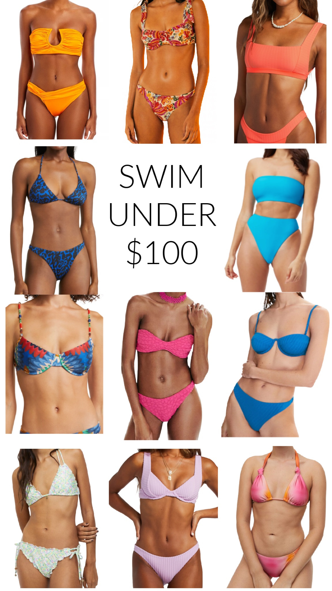 Swimwear under $100!

#LTKsalealert #LTKSeasonal #LTKswim
