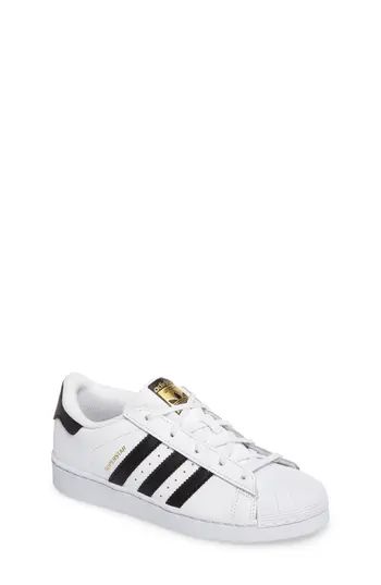 Toddler Adidas 'Superstar Foundation' Sneaker, Size 1 M - White | Nordstrom