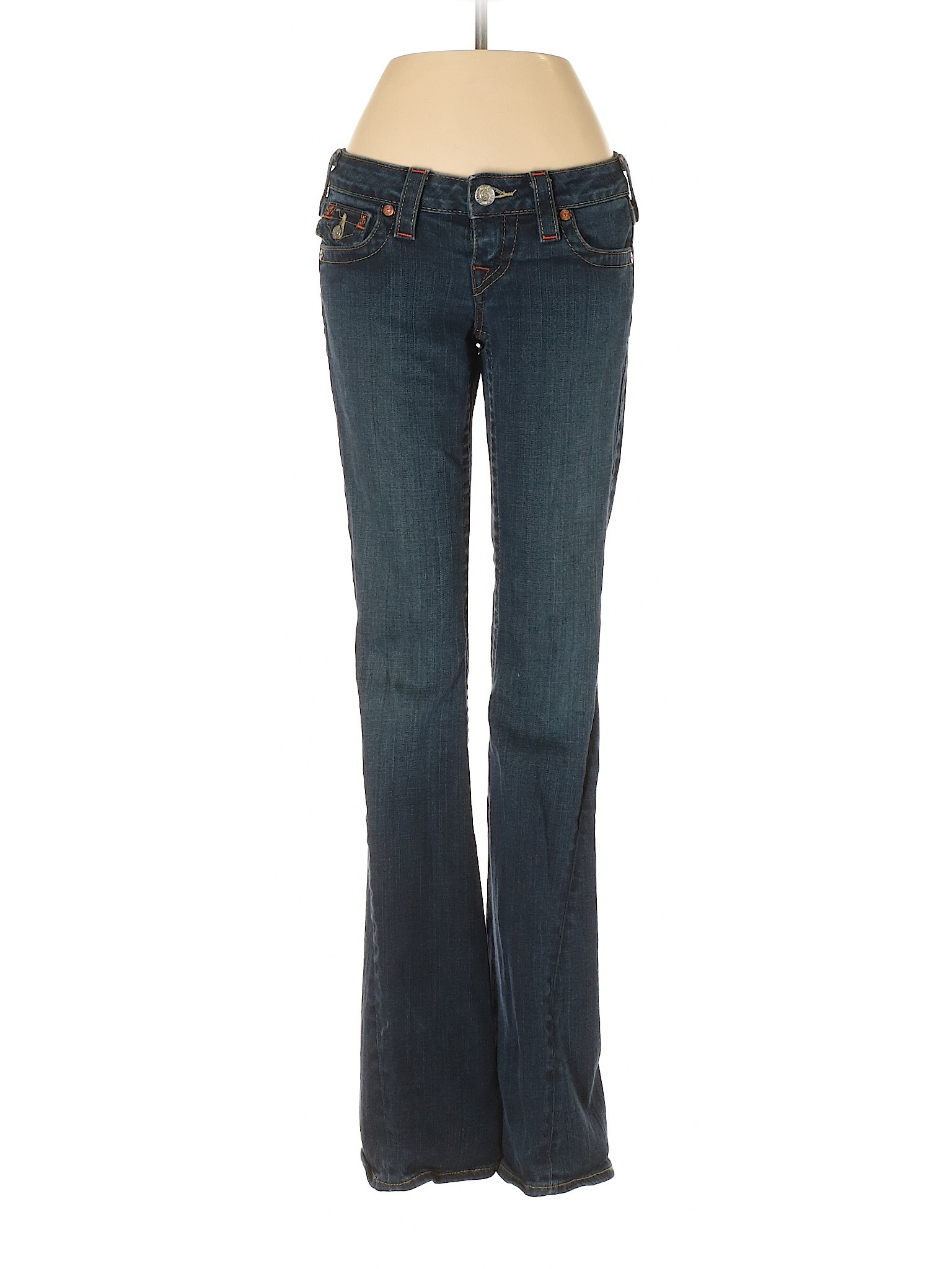 True Religion Jeans Size 2: Navy Blue Women's Bottoms - 39536461 | thredUP