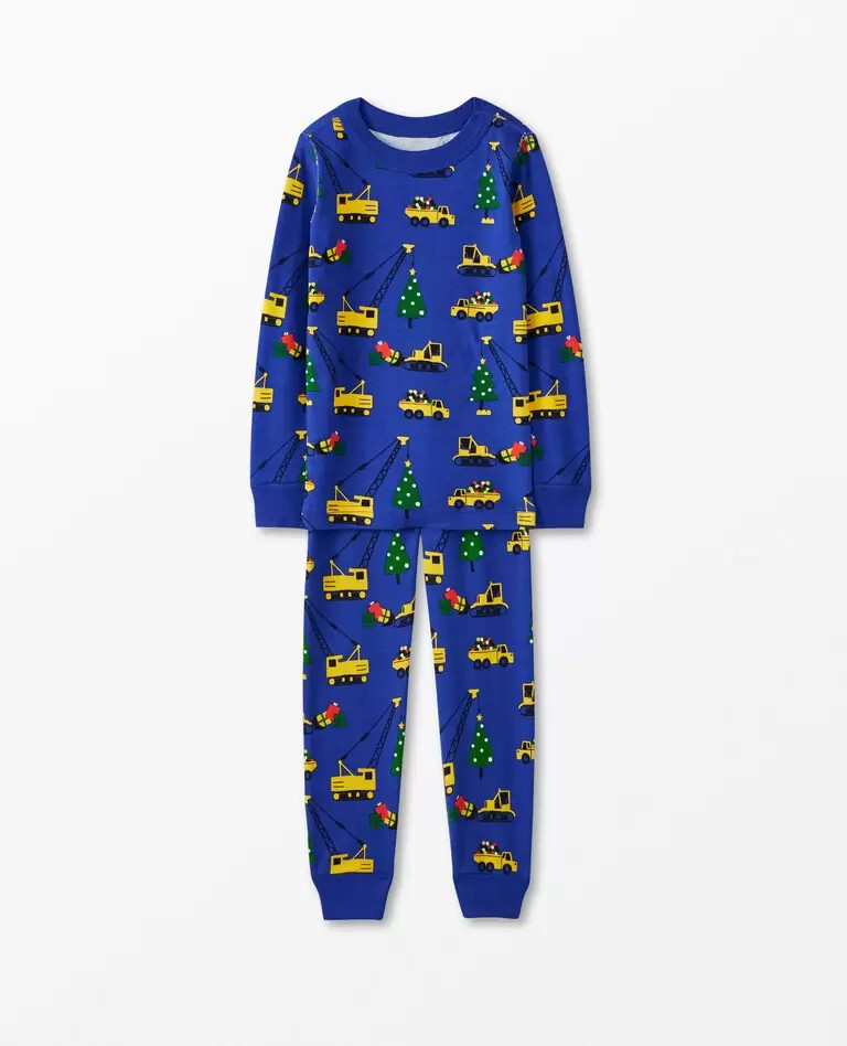 Holiday Print Long John Pajama Set | Hanna Andersson