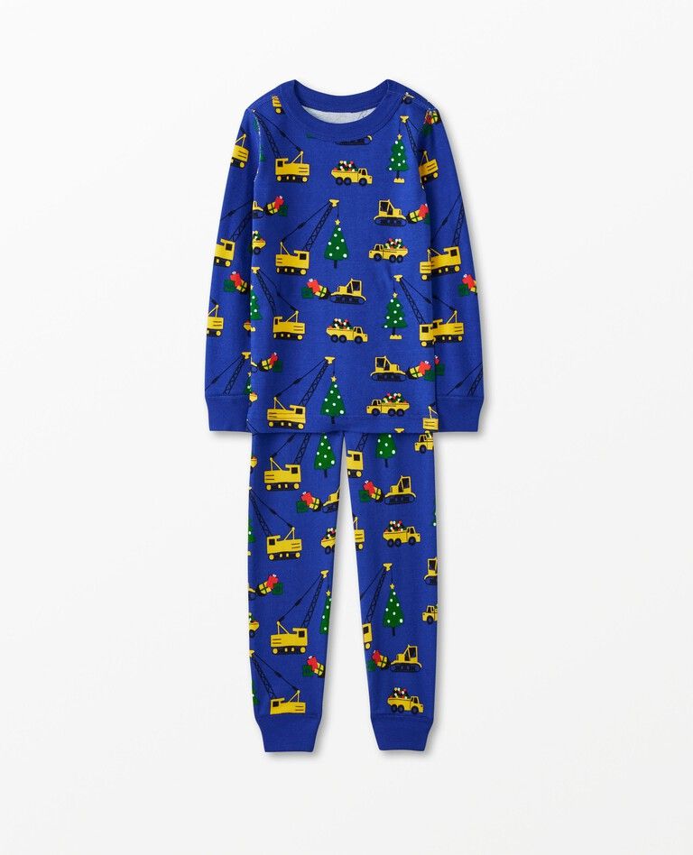 Holiday Print Long John Pajama Set | Hanna Andersson