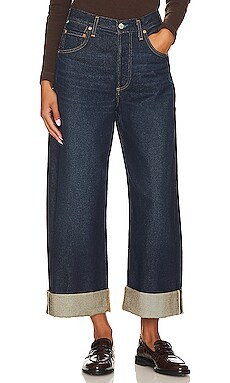 Citizens of Humanity Ayla Baggy Cuffed Crop in Bravo from Revolve.com | Revolve Clothing (Global)