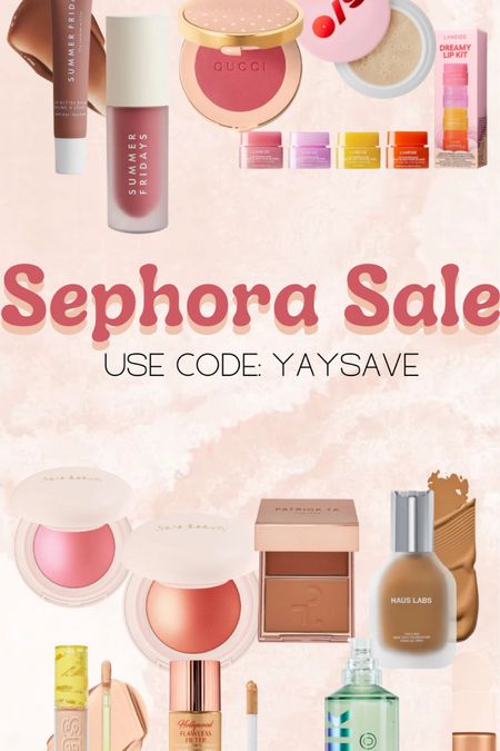 Sephora Sale is Open to EVERYONE! Use code: YAYSAVE #sephora 

#LTKsalealert #LTKxSephora #LTKbeauty