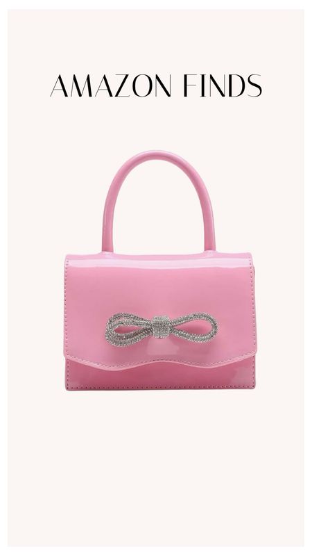 This pink glitter rhinestone bow purse from Amazon is a must-have for fall. It adds the perfect pop of color to any outfit! 

#LTKfindsunder100 #LTKstyletip #LTKfindsunder50