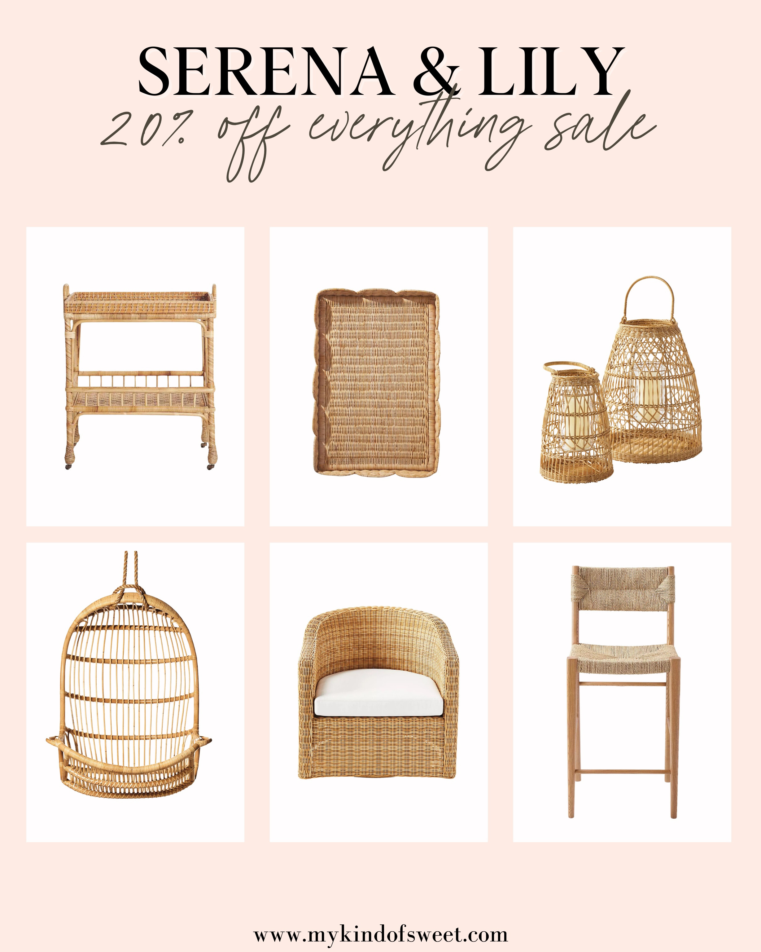 Serena & Lily are having a 20% off everything sale. These rattan pieces are perfect for spring.

#LTKStyleTip #LTKSaleAlert #LTKHome