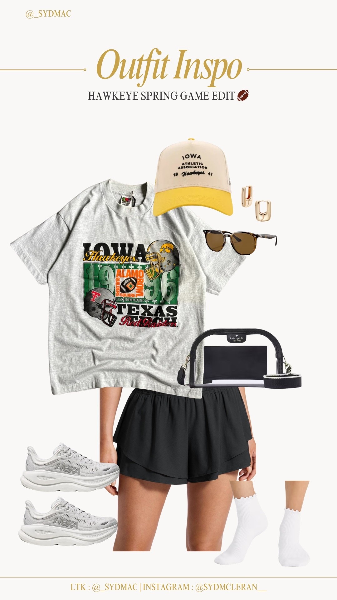 another chill game day vibe 💖🙂‍↕️

I can’t link this shirt 🥲 but it’s from @goldeneye.ia on Instagram! I ordered 2 shirts from there that I’m obsessed with!! I love a vintage tee!! I’ve attached some other vintage Iow tees that I thought were cute too!!!

I’m a sucker for a chill gameday fit — they’re some of my favs!! Give me a full face of makeup and a comfy fit and I’m a happy girl!!!

I can’t wait for football season — I hope these help with your gameday outfit inspiration 💖

#LTKootd #LTKSeasonal #LTKgrwm