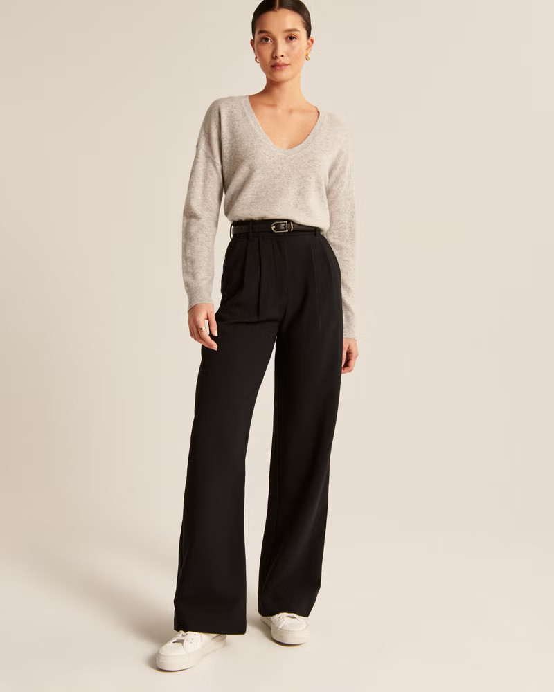 A&F Sloane Tailored Pant | Abercrombie & Fitch (US)