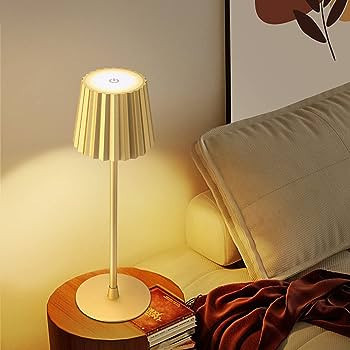 FUNTAPHANTA Halloween Christmas Rechargeable Cordless Table Lamp, 3000K Dimmable Battery Powered Lam | Amazon (US)