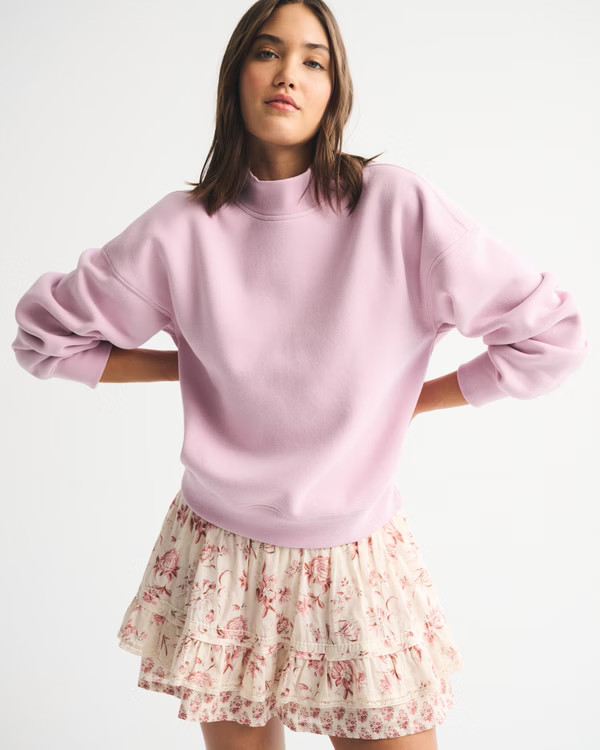 Sunday Mockneck Crew | Abercrombie & Fitch (US)