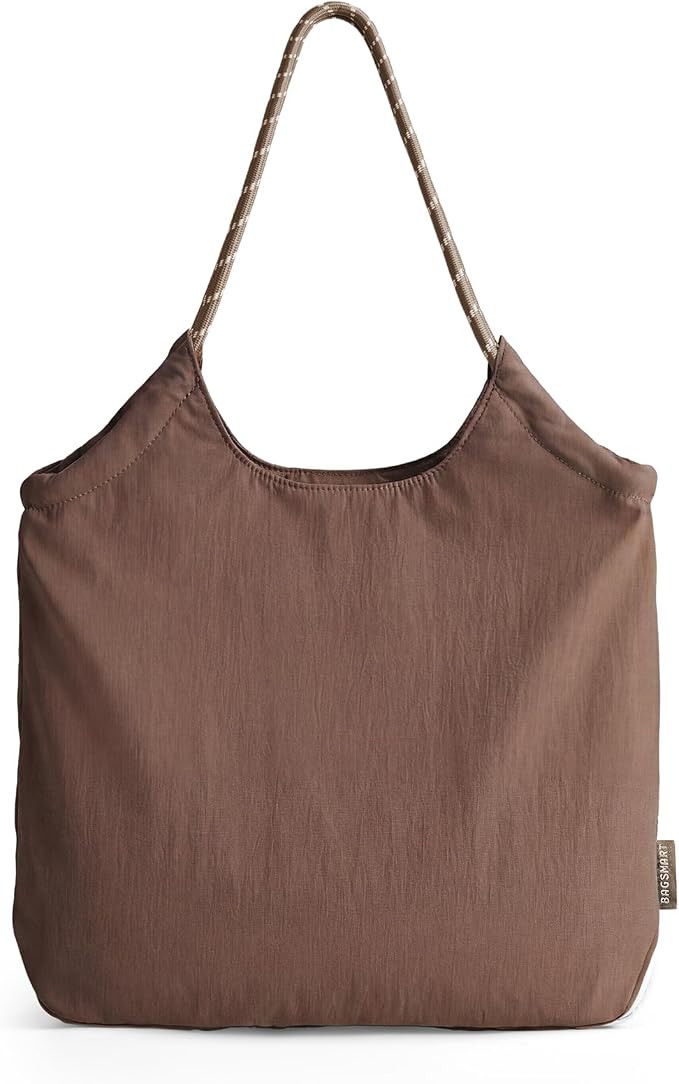 BAGSMART Beach Bags for Women, Beach Tote Bag Beach Bag with Zipper Travel Tote Bag for Women San... | Amazon (US)