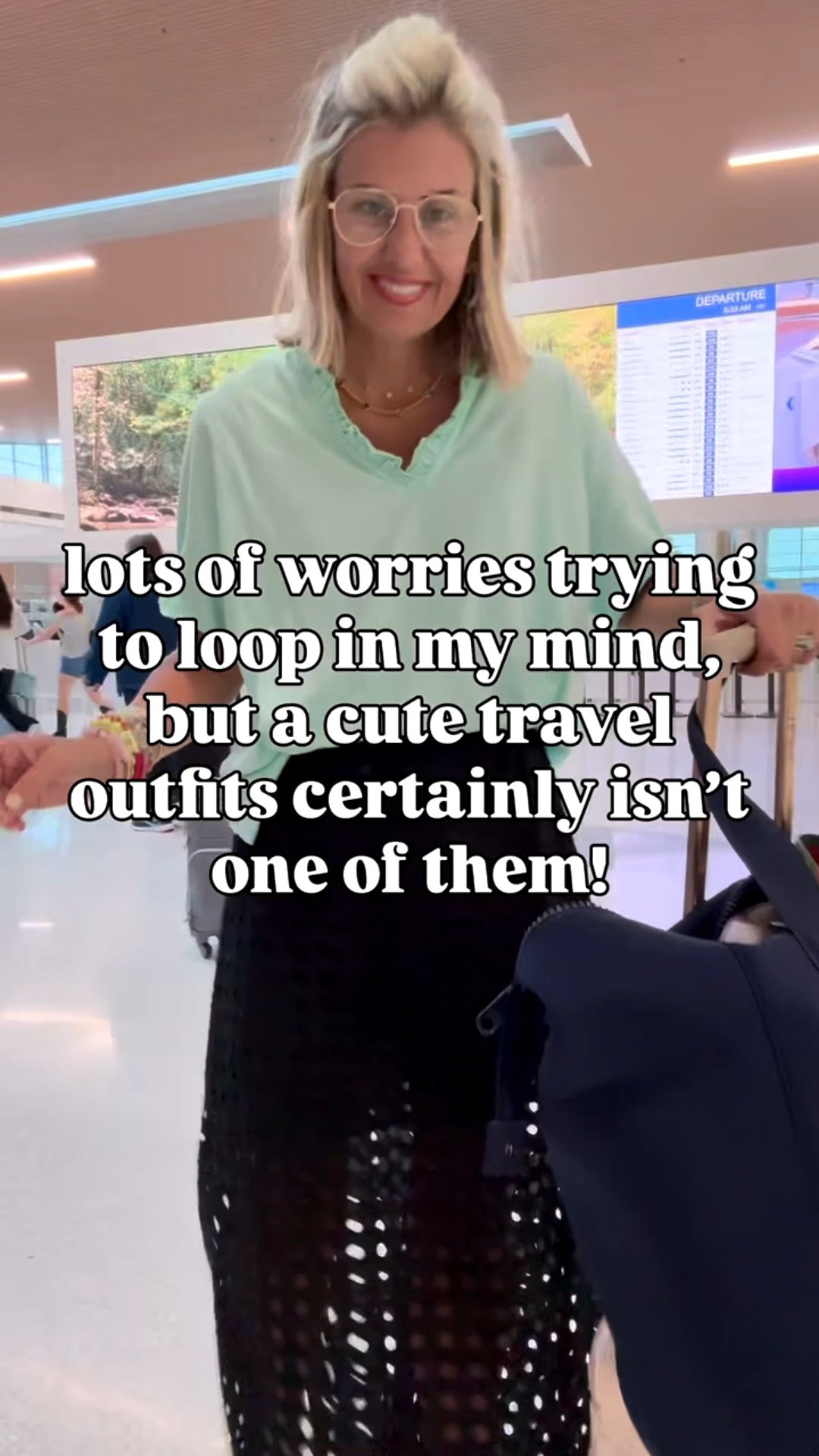 Traveling cute is always a YES!! 
I’m off to Kansas City for the opening of Mersea’s new store opening! 
Top - one/size
Skirt - xs
Sweater - small
Sneaker - 8 tts 


 *Use my code Catherine20 at A+B
 *Use code Mixandmatchmadness at Loopy

#LTKdayinmylife #LTKootd #LTKTravel