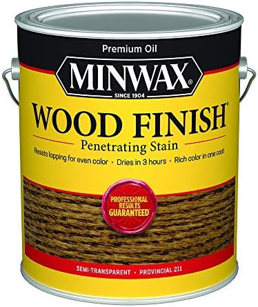 Minwax 710720000 Finish Penetrating Interior Wood Stain, 1 Gallon (Pack of 1), 250 VOC Provincial... | Amazon (US)