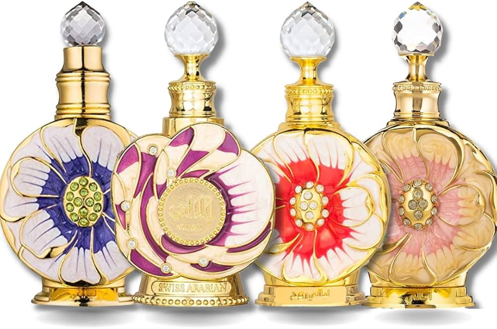 Swiss Arabian Amazing Collection Layali,Yulali,Amaali & Layali Rouge concentrated perfume oils 15... | Amazon (US)