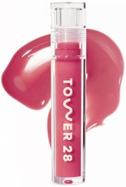 Tower 28 ShineOn Milky Lip Jelly, COCONUT, Non-Sticky, Hydrating Vegan Lip Gloss in Milky Rosy Pi... | Amazon (US)