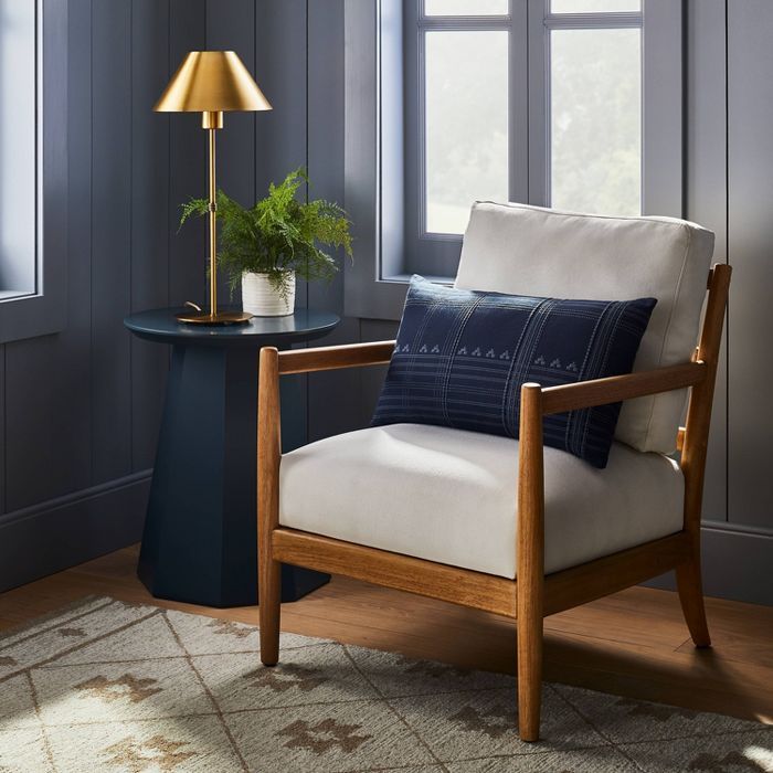 Park Valley Ladder Back Wood Arm Accent Chair - Threshold™ designed with Studio McGee | Target