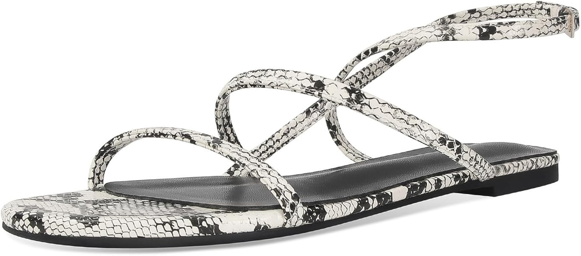 Beaded Strappy Flat Sandals for Women Bohemian Sandals Open Toe Slingback Flats Summer Vacation B... | Amazon (US)