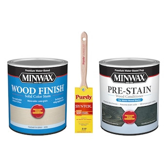 Minwax Minwax Solid Tinsmith Gray Water-Based Stain at Lowes.com | Lowe's